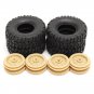 DIY Car Kit 1/16 2.4G 4WD RC Crawler Off Road Car Without Electronic Parts ATR