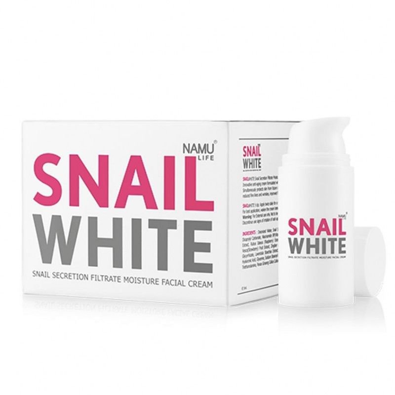5 ml Snail White Cream Facial Repairing Regenerate Acne Moisture Skin Care