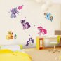 Cartoon Wall Stickers for Kids Rooms Baby Room Decor Wallpaper Mural Gift