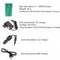 Headlamp Headlight 13000LM LED Lantern Fishing+18650 battery+Car USB AC Charger