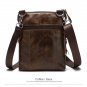 Leather men bags male cowhide flap bag Shoulder Crossbody bags Handbags small