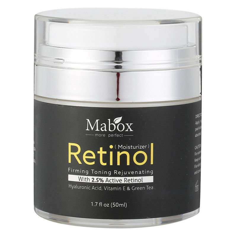 Retinol 2.5% Moisturizer Face Cream Vitamin E Collagen Retin Anti Aging  Acne