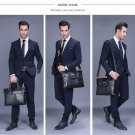 VORMOR 2018 Men Casual Briefcase Business Shoulder Bag Leather Computer Laptop
