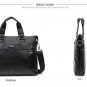 VORMOR 2018 Men Casual Briefcase Business Shoulder Bag Leather Computer Laptop