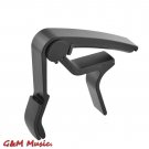 Acoustic Electric Guitar Bass Ukulele Trigger alloy Capo Tune Key Clamp Black