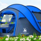Large throw tent outdoor 3-4 persons automatic speed open throwing pop up