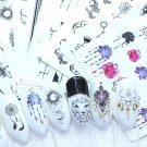 40 pcs Nail Stickers Water Decals Butterfly Floral Animal  Nail Art Decoration