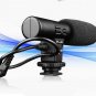 Recording Microphone Digital Video DV Camera Studio Stereo Camcorder for Canon