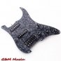 Pickguard Pickups Loaded Prewired 11 Hole SSH Black Pearl Electric Guitar