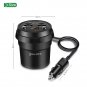 3.1A Dual USB Car Charger Cup Charging Voltage Current Display Phone Charger