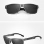 Men Polarized Sunglasses Aluminum Magnesium SunGlasses Driving Glasses Rectangle