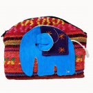 Bag Pouch wallet coin Thai Elephant Picture Hand bag Handmade Beautiful Color