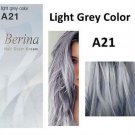 Hair color cream Berina light grey color A 21