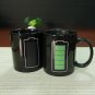 Creative Battery Magic Mugs,Positive Energy Color Changing Cup Ceramic hot&cool