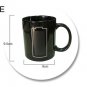 Creative Battery Magic Mugs,Positive Energy Color Changing Cup Ceramic hot&cool