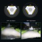 2 pcs LED H4 Car Headlight 72W 8000LM High Low Beam Light Automobiles Lamp white