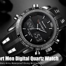 Watches Men Sports Watches Waterproof LED Digital Quartz Men Military