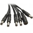 5 Way Guitar Effect Pedal Daisy Chain Power Supply Cable Splitter Copper Wire