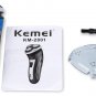 Electric Shaver 3D Triple Floating Blade Heads Shaving Razors Face Care Men