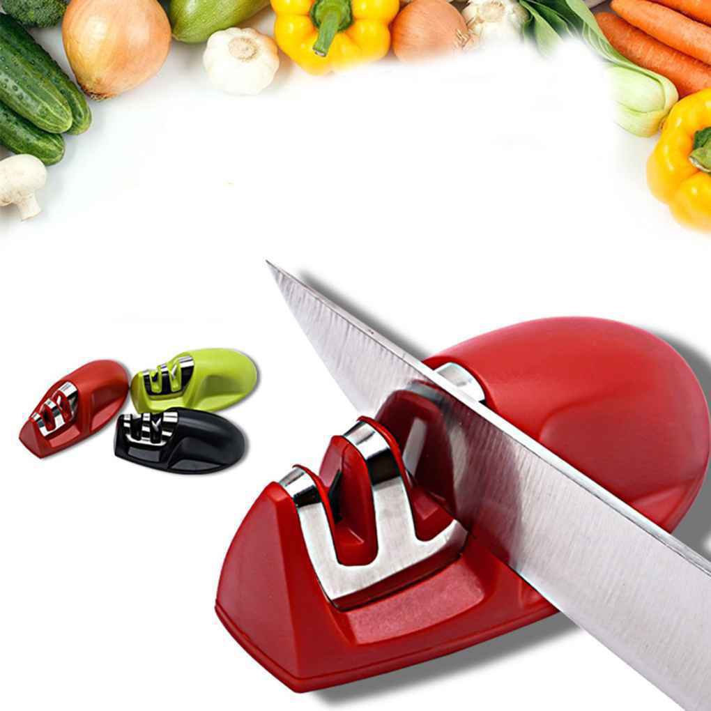 Two Stage Knife Sharpener Sharpening Stone  Kitchen Honing Stone Sharpener