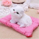 Cats Car Ornaments Cute Simulation Decoration Car Styling  Plush Kittens