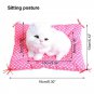 Cats Car Ornaments Cute Simulation Decoration Car Styling  Plush Kittens