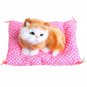 Cats Car Ornaments Cute Simulation Decoration Car Styling  Plush Kittens
