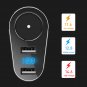 5V/3.1A Universal LED Dual USB Car Charger for iPhone X 8 7 6 Xiaomi Alloy Car
