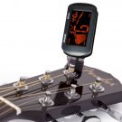 Electric Acoustic Guitar Tuner Digital LCD Clip-On Chromatic Guitar Bass Ukulele