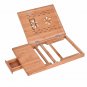 Portable Folding Laptop Table Bamboo Sofa Bed Office Laptop Stand  Adjustable