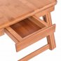 Portable Folding Laptop Table Bamboo Sofa Bed Office Laptop Stand  Adjustable