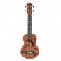 Zebra 21 inch 15 Frets Soprano Ukulele Uke 4 Nylon Strings Guitar Dolphin Patter