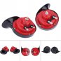 Car Snail Air Horn Siren Loud Dual-tone vehicle Electric Air Horn Siren