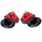 Car Snail Air Horn Siren Loud Dual-tone vehicle Electric Air Horn Siren