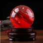 60mm-80mm Healing Gemstone Stand Red Citrine Calcite Quartz Crystal Sphere Ball