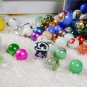Set of 85 Glass Marbles in a iron Gift Box Traditional Colourful Vintage Toys