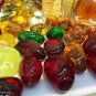 7pcs Natural Amber Pendant Resin Animal Scorpion Crabs Ant Insect Stone Necklace