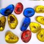 7pcs Natural Amber Pendant Resin Animal Scorpion Crabs Ant Insect Stone Necklace