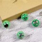 Set of 20 Glass Marbles In A Iron Gift Box Vintage Colourful Toys 25mm Classic