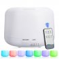 Ultrasonic Remote Control Essential Oil Aroma Cool Air Humidifier Diffuser 300ml