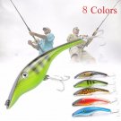 14cm Fish Minnow Bass Lure Fishing Lures Wobbler Crankbait Trout Tackle Hook