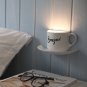 Creative Novelty Coffee Cup DIY LED Table Lamp Night Light Home Decoration Roman