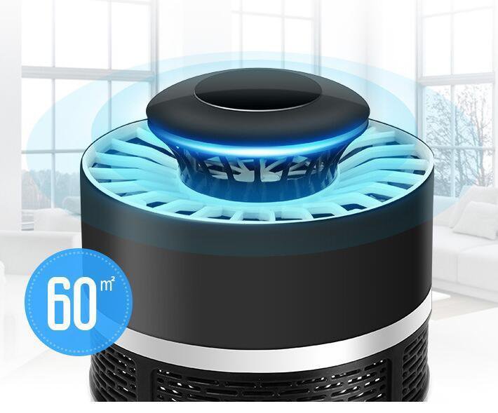 USB Electric Mosquito Repellent No Radiation Photocatalyst Fly Bug Killer Lamp