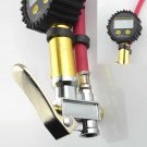 New Air Tire Inflator With High Accurate Digital LCD Pressure Gauge W/Dual Chuck