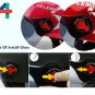 Universal Open Face Half Helmet Motorcycle Scooter Drop Down Sun Visor Googles