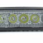 2X 6 INCH 18W LED WORK LIGHT BAR SPOT BEAM OFFROAD DRIVING FOG 4WD LAMP UTE SUV