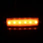 10x 12V SMD 6 LED Amber Rear Side Marker Light Position for Truck Trailer Lorry