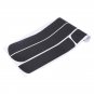 4Pcs Black 3D Carbon Fiber Car Door Sill Scuff Plate Cover Anti Scratch Sticker