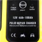 12V 5A Pulse Repair Charger For Car Motorcycle AGM GEL WET Lead Acid Battery LCD