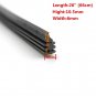 Front Windshield Wiper Soft Rubber Blade Refill Strip Universal Frameless 26"